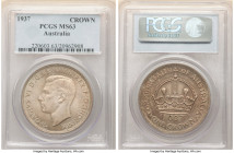 George VI Crown 1937-(m) MS63 PCGS, Melbourne mint, KM34. 

HID09801242017

© 2022 Heritage Auctions | All Rights Reserved