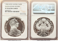 Maria Theresa Proof Restrike Taler 1780-SF PR70 Ultra Cameo NGC, KM-T1. 

HID09801242017

© 2022 Heritage Auctions | All Rights Reserved