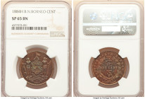 British Protectorate Specimen Cent 1884-H SP65 Brown NGC, Heaton mint, KM2. Red and blue toned glossy surfaces. 

HID09801242017

© 2022 Heritage Auct...