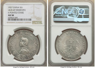 Republic Sun Yat-sen "Memento" Dollar ND (1927) AU58 NGC, KM-Y318a.1, L&M-49. Six pointed stars. 

HID09801242017

© 2022 Heritage Auctions | All Righ...