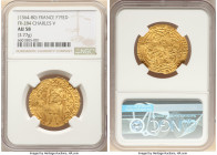 Charles V (1364-1380) Franc à Pied ND (from 1365) AU58 NGC, Uncertain mint, Dup-360, Fr-284. 3.77gm. 

HID09801242017

© 2022 Heritage Auctions | All ...