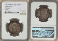 Louis XVI silver "Comitia Burgundiæ" Jeton 1779-Dated AU58 NGC, Burgundy, F-9865. 30mm. 

HID09801242017

© 2022 Heritage Auctions | All Rights Reserv...
