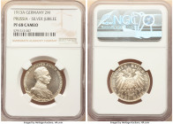 Prussia. Wilhelm II Proof 2 Mark 1913-A PR68 Cameo NGC, Berlin mint, KM533, J-111. 25th year of reign commemorative. Top grade certified. 

HID0980124...