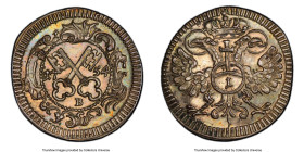Regensburg. Free City Kreuzer 1754-B MS65 PCGS, KM364. Alluring and well-struck, beautifully patinated. 

HID09801242017

© 2022 Heritage Auctions | A...