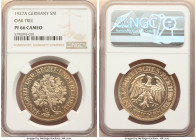 Weimar Republic Proof "Oak Tree" 5 Mark 1927-A PR66 Cameo NGC, Berlin mint, KM56, J-331. 

HID09801242017

© 2022 Heritage Auctions | All Rights Reser...