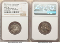 Kings of Mercia. Coenwulf (796-821) Penny (810-820) Chipped NGC, Canterbury mint, Tidbearht as moneyer, Group III and IV, S-916, N-356. 1.30gm. Sold w...