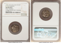 Kings of All England. Harold I (1035-1040) Penny ND (1036-1038) AU Details (Peck Marked) NGC, Stamford mint, Fargrim as moneyer, Jewel Cross type, S-1...