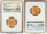 Victoria gold Sovereign 1861 AU50 NGC, KM736.1, S-3859A. E/4 in DEI variety. Recovered from the Douro shipwreck, which sank in a collision off the coa...
