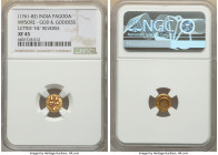 Mysore. Haidar Ali gold Pagoda ND (1761-1782) XF45 NGC, Uncertain mint, KM15. Letter "HE" Reverse. 

HID09801242017

© 2022 Heritage Auctions | All Ri...