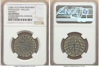 Portuguese India - Malaco. Manuel I Bastardo ND (1495-1519) AU Details (Environmental Damage) NGC, Gomes-24.01. 

HID09801242017

© 2022 Heritage Auct...