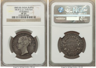 British India. Victoria Rupee 1840-(b) VF35 NGC, Bombay mint, KM457.2, S&W-2.21 Type B/4. 19 Berries. 

HID09801242017

© 2022 Heritage Auctions | All...