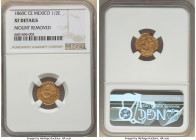 Republic gold 1/2 Escudo 1860 C-CE XF Details (Mount Removed) NGC, Culiacan mint, KM378. 

HID09801242017

© 2022 Heritage Auctions | All Rights Reser...