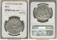 Republic Peso 1872 Mo-M MS61 NGC, Mexico City mint, KM408.5. 

HID09801242017

© 2022 Heritage Auctions | All Rights Reserved