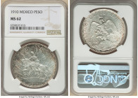 Estados Unidos "Caballito" Peso 1910 MS62 NGC, Mexico City mint, KM453. Gorgeous cartwheeling luster. 

HID09801242017

© 2022 Heritage Auctions | All...