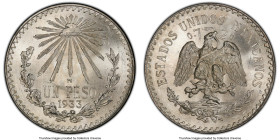 Estados Unidos Peso 1933-M MS67 PCGS, Mexico City mint, KM455. 

HID09801242017

© 2022 Heritage Auctions | All Rights Reserved