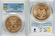 Estados Unidos gold 50 Pesos 1931 UNC Details (Cleaning) PCGS, Mexico City mint, KM481, Fr-172. 

HID09801242017

© 2022 Heritage Auctions | All Right...