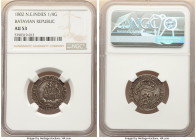Dutch Colony. Batavian Republic 1/4 Gulden 1802 AU53 NGC, Enkhuizen mint, KM81. 

HID09801242017

© 2022 Heritage Auctions | All Rights Reserved