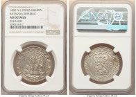 Dutch Colony. Batavian Republic Gulden 1802 AU Details (Cleaned) NGC, Enkhuizen mint, KM83. 

HID09801242017

© 2022 Heritage Auctions | All Rights Re...