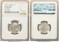 Republic Shilling 1893 XF Details (Cleaned) NGC, Pretoria mint, KM5, Hern-Z18. 

HID09801242017

© 2022 Heritage Auctions | All Rights Reserved