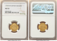 Charles III gold Escudo 1781 M-PJ AU53 NGC, Madrid mint, KM416.1, Fr-288. 

HID09801242017

© 2022 Heritage Auctions | All Rights Reserved