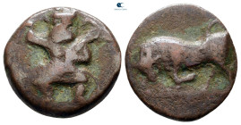 Hispania. Ebusus circa 100 BC. Bronze Æ