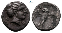 Lucania. Velia circa 305-290 BC. Litra AR