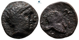 Macedon. Skione circa 400-350 BC. Bronze Æ