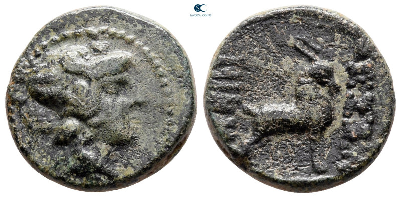 Macedon. Thessalonica circa 187-31 BC. 
Bronze Æ

19 mm, 5,82 g



nearly...