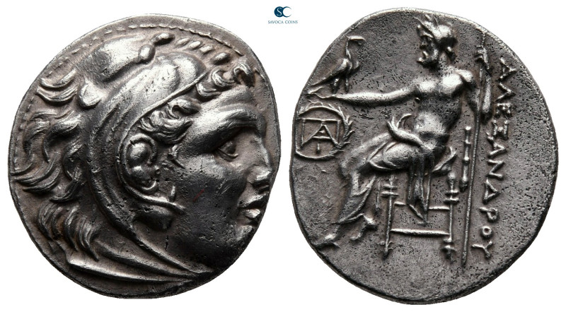 Kings of Macedon. Erythrai. Alexander III "the Great" 336-323 BC. 
Drachm AR
...