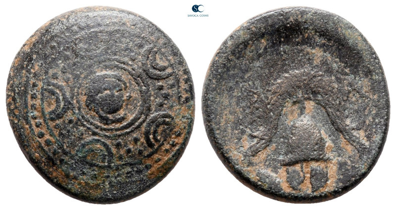 Kings of Macedon. Uncertain mint. Alexander III "the Great" 336-323 BC. 
Bronze...