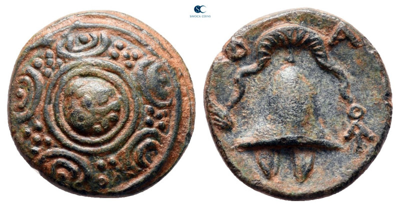 Kings of Macedon. Uncertain mint. Alexander III "the Great" 336-323 BC. 
Bronze...