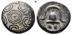 Kings of Macedon. Uncertain mint in Asia, possibly Miletos. Philip III Arrhidaeus 323-317 BC. Bronze Æ