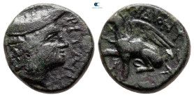 Thrace. Abdera circa 250-150 BC. Dionysas, magistrate. Bronze Æ