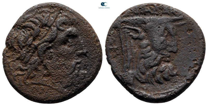 Akarnania. Oeniadae circa 219-211 BC. 
Bronze Æ

21 mm, 6,23 g



nearly ...