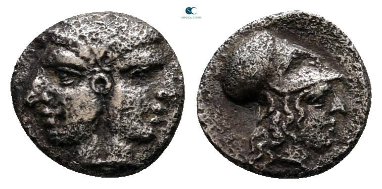 Mysia. Lampsakos circa 500-450 BC. 
Hemiobol AR

7 mm, 0,43 g



very fin...