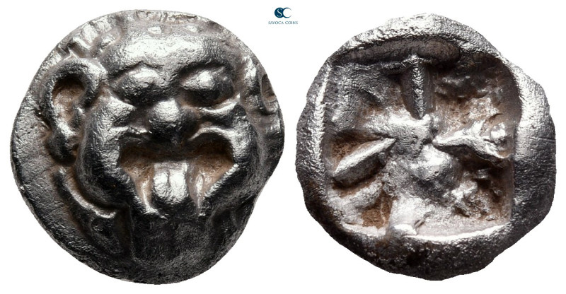 Mysia. Parion circa 500-400 BC. 
Drachm AR

14 mm, 3,94 g



very fine