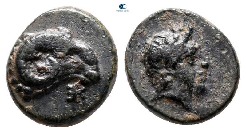 Troas. Kebren circa 387-310 BC. 
Bronze Æ

10 mm, 1,03 g



very fine