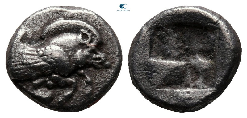 Ionia. Klazomenai circa 480-400 BC. 
Diobol AR

11 mm, 1,35 g



very fin...