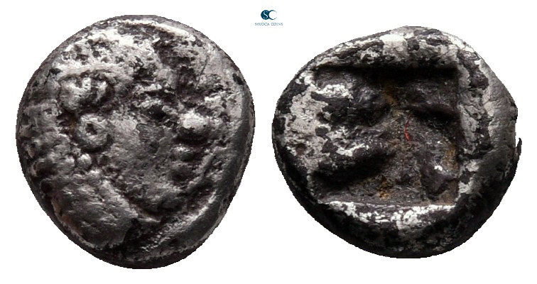 Ionia. Kolophon circa 530-500 BC. 
Obol AR

8 mm, 0,76 g



very fine