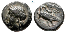 Ionia. Leukai circa 250 BC. Bronze Æ