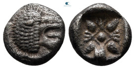 Ionia. Miletos circa 525-475 BC. Diobol AR