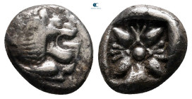 Ionia. Miletos circa 525-475 BC. Diobol AR