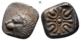 Ionia. Miletos circa 525-475 BC. Diobol AR