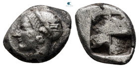 Ionia. Phokaia circa 521-478 BC. Diobol AR