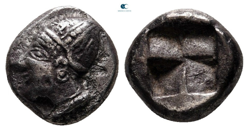 Ionia. Phokaia circa 521-478 BC. 
Diobol AR

10 mm, 1,29 g



very fine