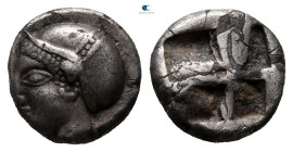 Ionia. Phokaia circa 521-478 BC. Diobol AR