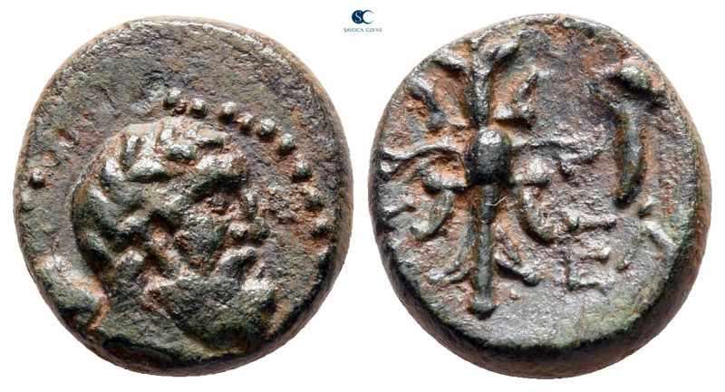 Pisidia. Selge circa 200-0 BC. 
Bronze Æ

14 mm, 2,57 g



very fine