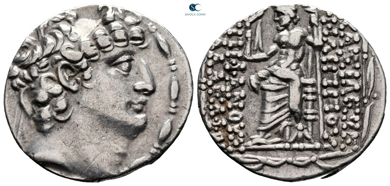 Seleukid Kingdom. Antioch. Philip I Philadelphos 95-75 BC. 
Tetradrachm AR

2...