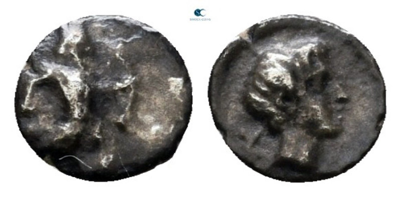 Persia. Achaemenid Empire. Uncertain mint in Cilicia circa 400 BC. 
Tetartemori...