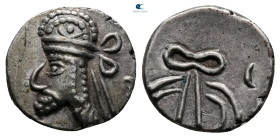 Persia. Uncertain king circa 100 BC-AD 100. Hemidrachm AR